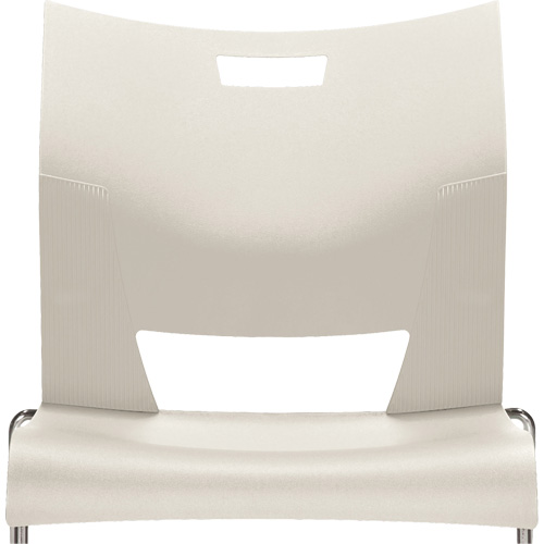 Chaise de formation sans bras Duet, Plastique, Hauteur 33-1/4", Capacit&eacute; 350 lb, Blanc Brunswick Fyr & Safety