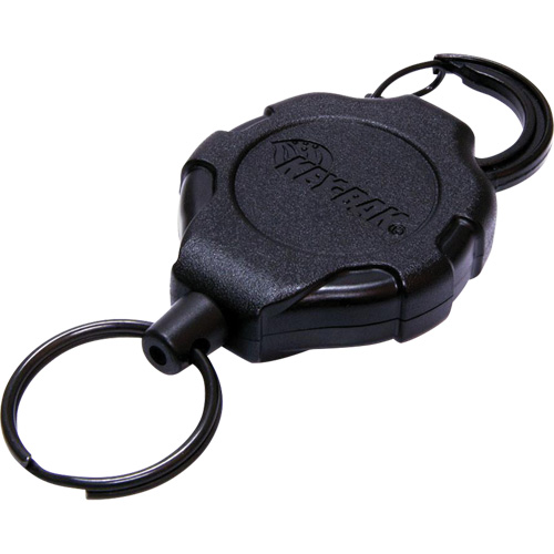 Ratch-It Locking Keychain, Plastic, 48" Cable, Carabiner Attachment Brunswick Fyr & Safety