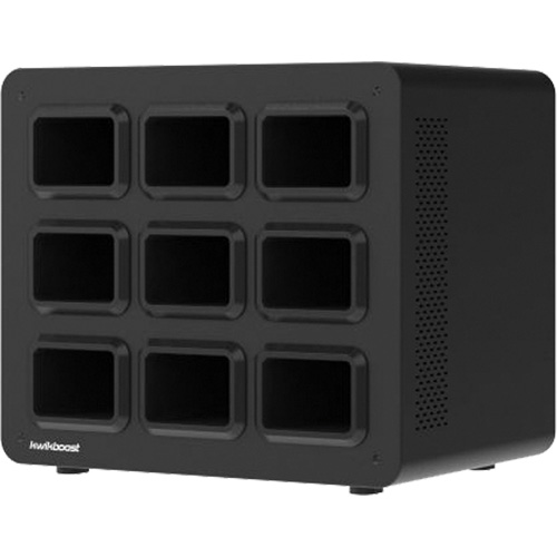 Base de poste de recharge KwikBoost EdgePower pour 9 batteries Brunswick Fyr & Safety