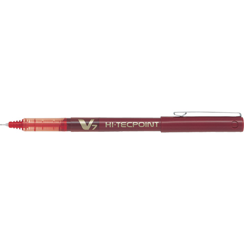 Stylo Hi-Tecpoint, Rouge, 0,7 mm Brunswick Fyr & Safety