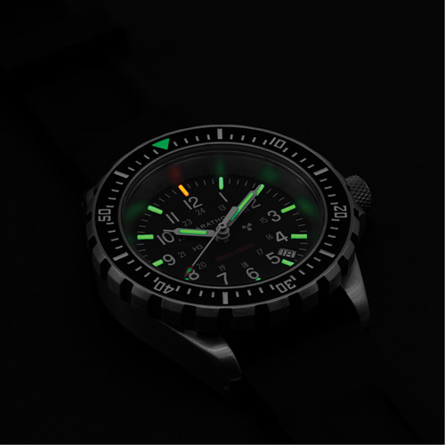 Grande montre automatique de plong&eacute;e, Num&eacute;rique, &agrave; piles, 41 mm, Noir Brunswick Fyr & Safety