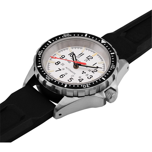 Arctic Edition Medium Diver's Automatic, Digital, Battery Operated, 36 mm, Black Brunswick Fyr & Safety