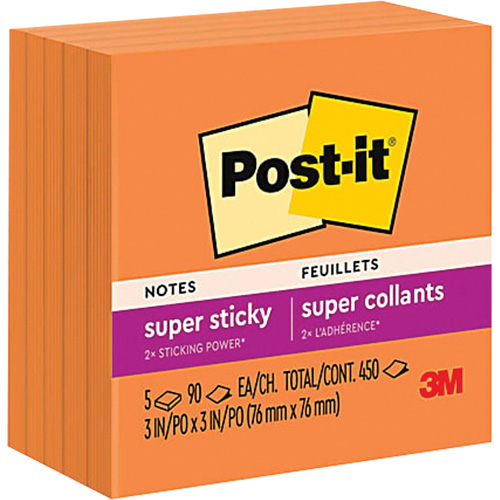 Post-it&reg; Super Sticky Notes Brunswick Fyr & Safety