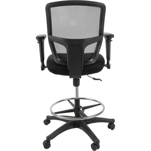 Mesh Work Stool, Mobile, Adjustable Height, 450 lbs. Capacity Brunswick Fyr & Safety