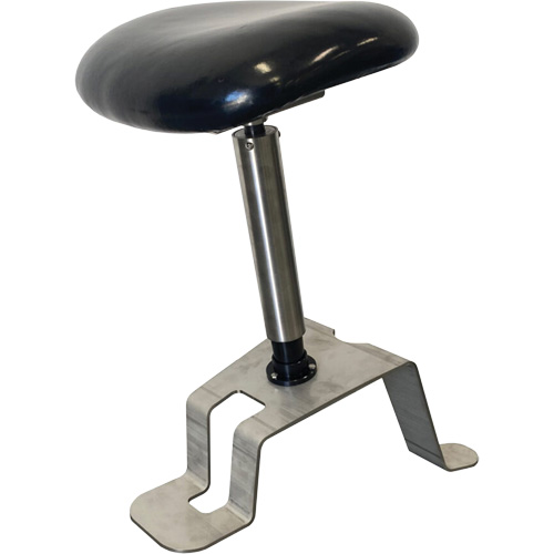 TA200 Sit-Stand Stool, Vinyl, Black, 280 lbs. Capacity Brunswick Fyr & Safety