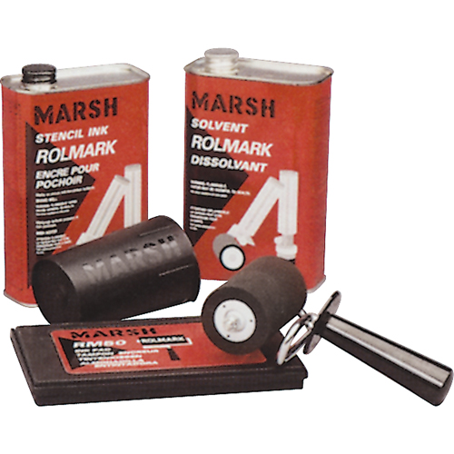 Rolmark Stencil Systems - 1 1/2" Hand Rollers Brunswick Fyr & Safety