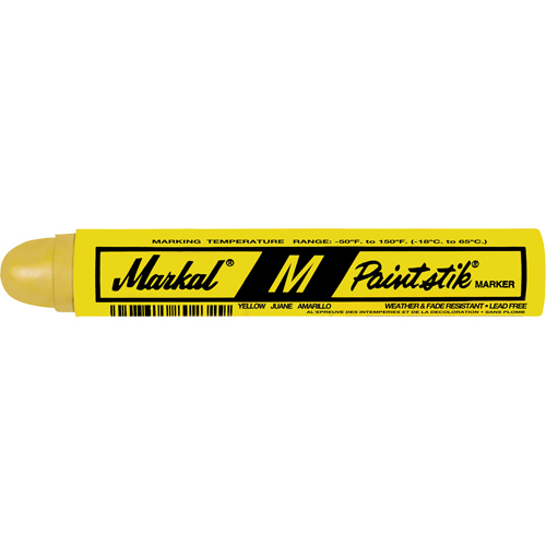 B&acirc;ton de peinture M Paintstik, B&acirc;ton plein, Jaune Brunswick Fyr & Safety