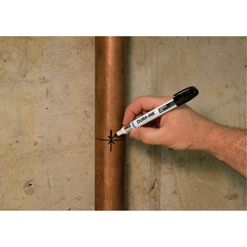 Dura-Ink&reg; 80 Permanent Marker, Black, Medium Tip Brunswick Fyr & Safety