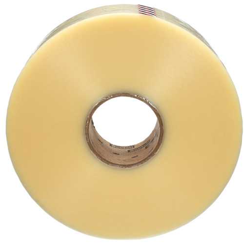 Scotch&reg; Box Sealing Tape 371, Hot Melt Adhesive, 1.9 mils, 72 mm (3") x 914 m (2998') Brunswick Fyr & Safety