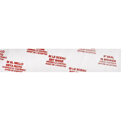 Scotch&reg; 3771 Box Sealing Tape with Message, Hot Melt Adhesive, 2 mils, 48 mm (1-22/25") x 100 m (328') Brunswick Fyr & Safety