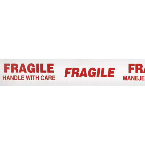 Scotch&reg; 3771 Box Sealing Tape with Message, Hot Melt Adhesive, 2 mils, 48 mm (1-22/25") x 100 m (328') Brunswick Fyr & Safety