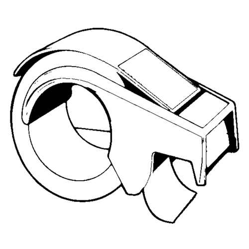 Hand Tape Dispenser, Standard Duty, Fits Tape Width Of 50.8 mm (2") Brunswick Fyr & Safety