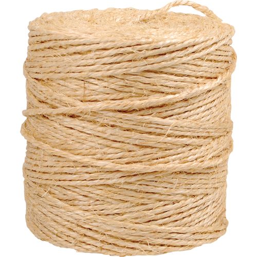 Ficelle d'arrimage, Sisal, 850' Longueur Brunswick Fyr & Safety