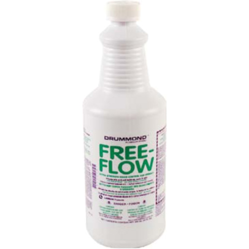Drummond Free Flow Urinal Drain Opener and Odour Eliminator, 32 oz., Bottle Brunswick Fyr & Safety