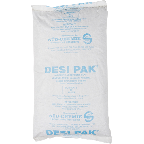 Desiccants, Clay, Tyvek Bag Brunswick Fyr & Safety