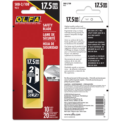 Replacement Blade, Single Style Brunswick Fyr & Safety