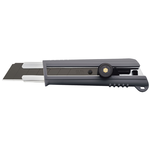 Comfort-Grip Knife, 25 mm, Carbon Steel, Heavy-Duty, Rubber Handle Brunswick Fyr & Safety