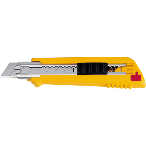 Multi-Blade Knife, 18 mm, Silver, Heavy-Duty, Plastic Handle Brunswick Fyr & Safety