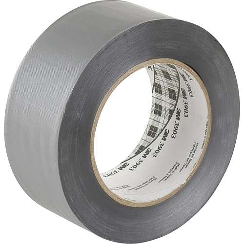 3903 Vinyl Duct Tape, 50 mm (2") W x 45.5 m (149.25') L, 6.3 mils, Grey Brunswick Fyr & Safety