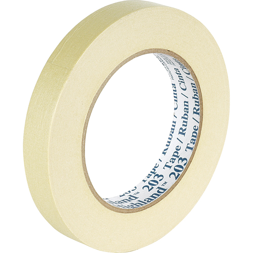 Rubans-cache Highland 203, 12 mm (1/2") x 55 m (180'), Beige Brunswick Fyr & Safety