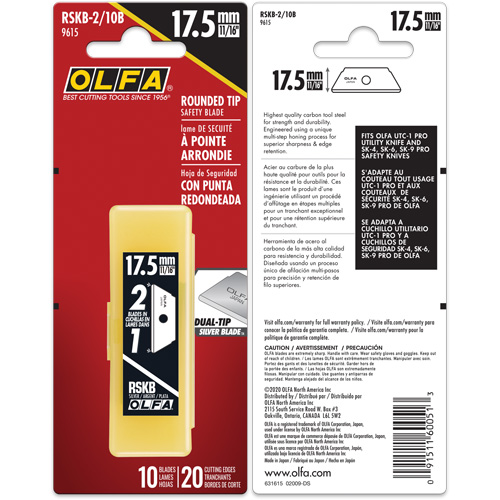 Couteaux s&eacute;curitaires Flex-Guard, Style Simple Brunswick Fyr & Safety