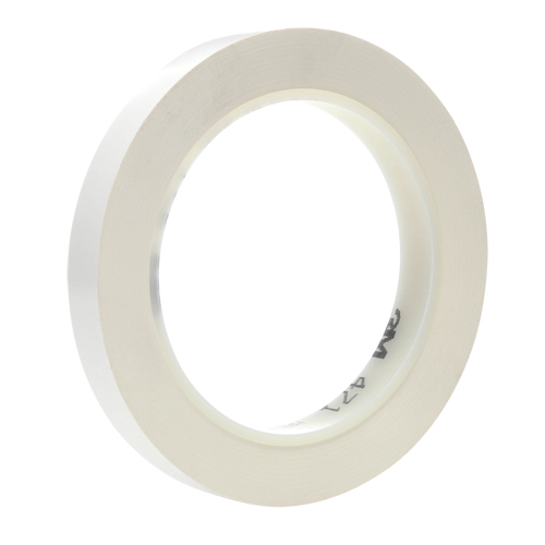 471 Vinyl Tape, 38 mm (1-1/2") W x 32.9 m (108') L, 5.3 mils, White Brunswick Fyr & Safety