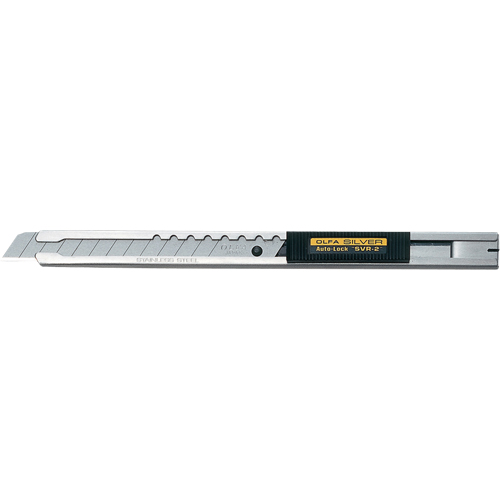 Standard-Duty Precision Knife, 9 mm, Stainless Steel, Stainless Steel Handle Brunswick Fyr & Safety