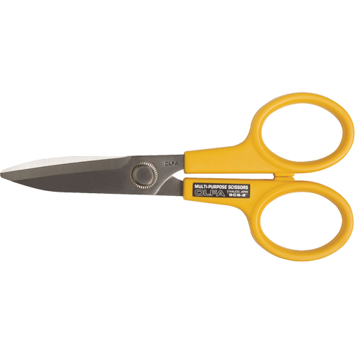Stainless Steel Scissors , 7", Rings Handle Brunswick Fyr & Safety