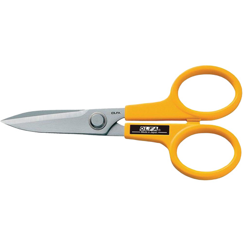 Stainless Steel Scissors , 5", Rings Handle Brunswick Fyr & Safety