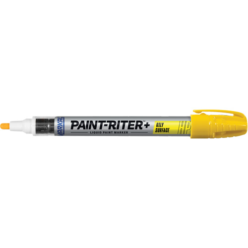 Paint-Riter&reg; + Oily Surface Marker, Liquid, Yellow Brunswick Fyr & Safety