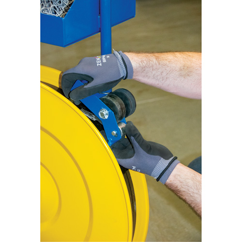 Strapping Dispenser, Polyester/Steel/Polypropylene Straps, 16"/8" Core Dia., 3"/8"/6" Roll Width Brunswick Fyr & Safety