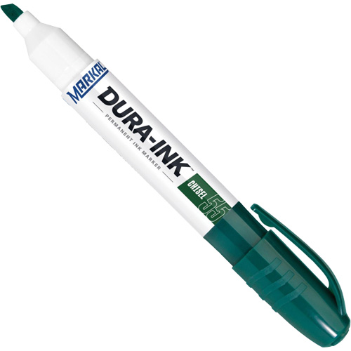 Dura-Ink&reg; 55 Marker, Green, Chisel Tip Brunswick Fyr & Safety