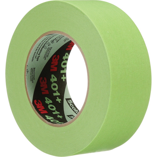 401+ High Performance Masking Tape, 48 mm (2") x 54.8 m (180'), Green Brunswick Fyr & Safety