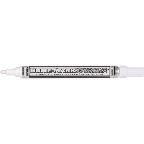 Brite-Mark&reg; RoughNeck Marker, Liquid, White Brunswick Fyr & Safety