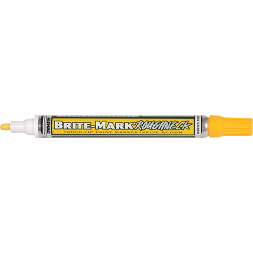 Brite-Mark&reg; RoughNeck Marker, Liquid, Yellow Brunswick Fyr & Safety
