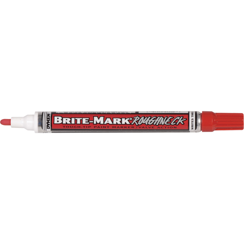 Brite-Mark&reg; RoughNeck Marker, Liquid, Red Brunswick Fyr & Safety