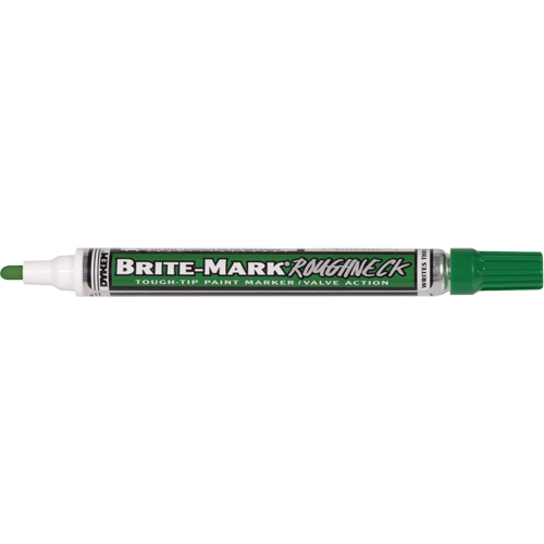 Brite-Mark&reg; RoughNeck Marker, Liquid, Green Brunswick Fyr & Safety