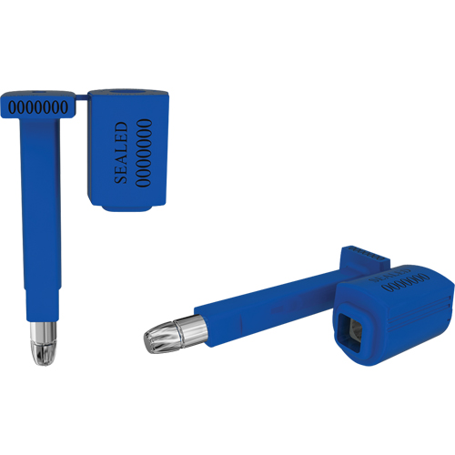 Scell&eacute;s de haute s&eacute;curit&eacute; Locktainer, 3-1/4", M&eacute;tal, Scell&eacute; &agrave; boulon Brunswick Fyr & Safety