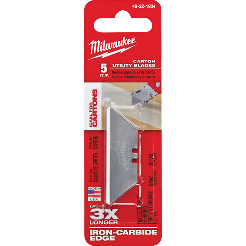 Utility Knife Blades, Single Style Brunswick Fyr & Safety