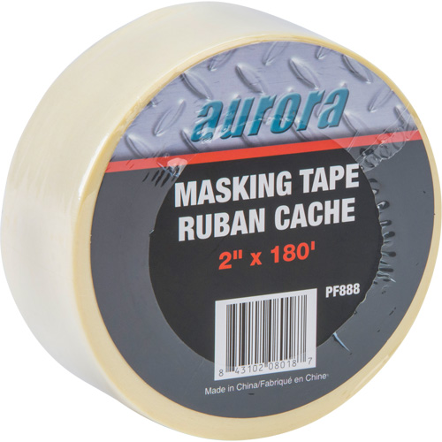 General Purpose Masking Tape, 48 mm (2") x 55 m (180'), Beige Brunswick Fyr & Safety
