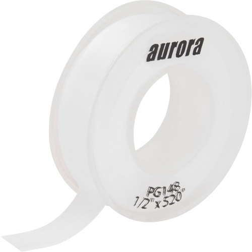 Teflon&reg; Sealing Tape, 520" L x 1/2" W, White Brunswick Fyr & Safety