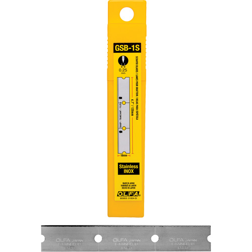 Lames de rechange pour racloir pour le verre, Style Simple Brunswick Fyr & Safety