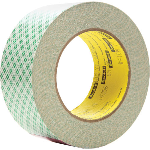 410M Double Coated Paper Tape, 50 mm (2") x 32.92 m (108'), Beige Brunswick Fyr & Safety