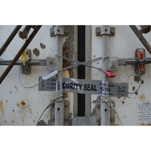 High Security Security Seal, 12", Metal, Cable Seal Brunswick Fyr & Safety