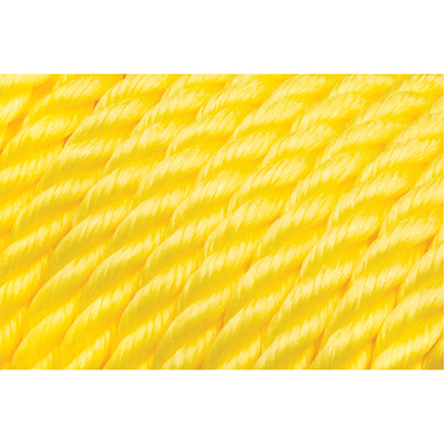 5/8" Braided Yellow Rope, Polypropylene, 200' Brunswick Fyr & Safety