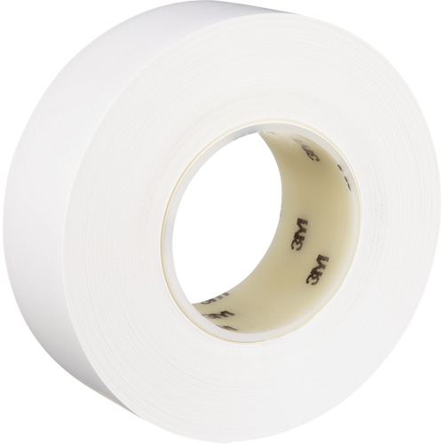 Durable Floor Marking Tape 971, 2" x 108', Vinyl, White Brunswick Fyr & Safety