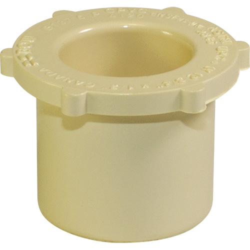 R&eacute;duction m&acirc;le-femelle pour tuyau Flowguard Gold, 3/4" x 1/2", Chantepleure x noeud, PVC-C Brunswick Fyr & Safety