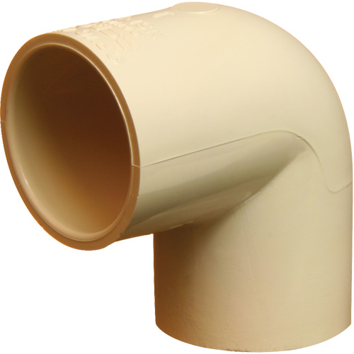 Flowguard Gold&reg; 90° Elbow Fitting, Standard, CPVC, 1/2" Brunswick Fyr & Safety