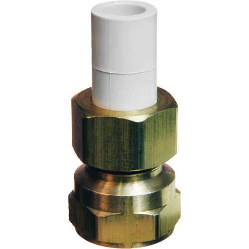Transition Adapter, 1/2" Dia., Brass/CPVC Brunswick Fyr & Safety