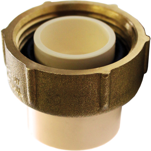 Water Meter Box Adapter, 3/4" x 1" Dia., CPVC Brunswick Fyr & Safety